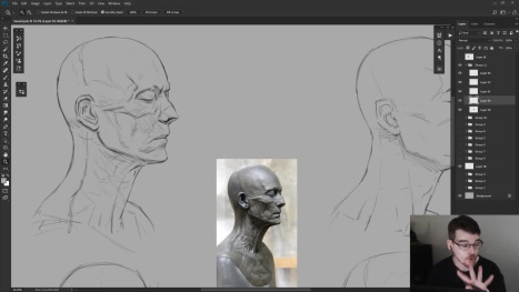 Head study exercises