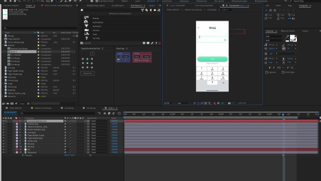 Animation UX/UI phon