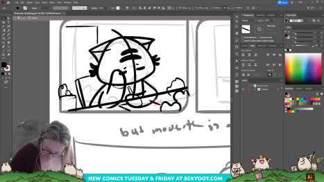 On Thursdays, We Draw Comics: Fresh Energy