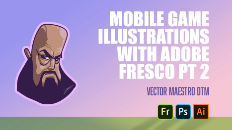 Fresco - Mobile Game Illustrations with Adobe Fresco and Illustrator Part 2