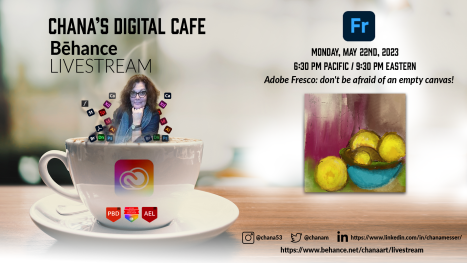 Adobe Fresco: don't be afraid of an empty canvas!