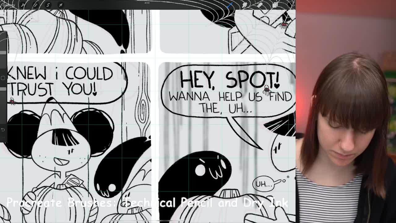 Working On My Webcomic!