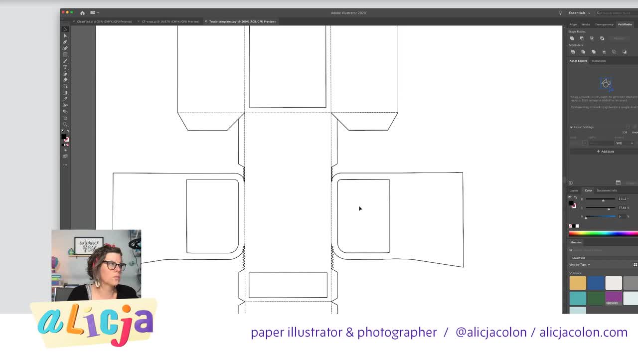 Part 1: 3D truck to Papercraft